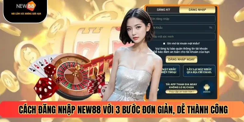 Cách đăng nhập NEW88 với 3 bước đơn giản, dễ thành công